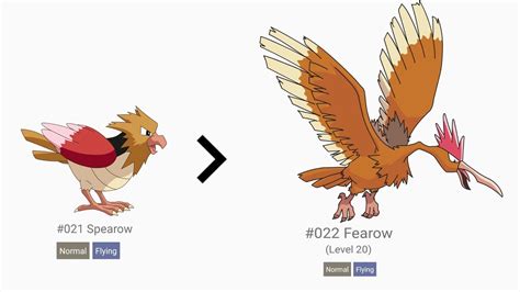 fortress evolution pokemon|spearow evolution chart.